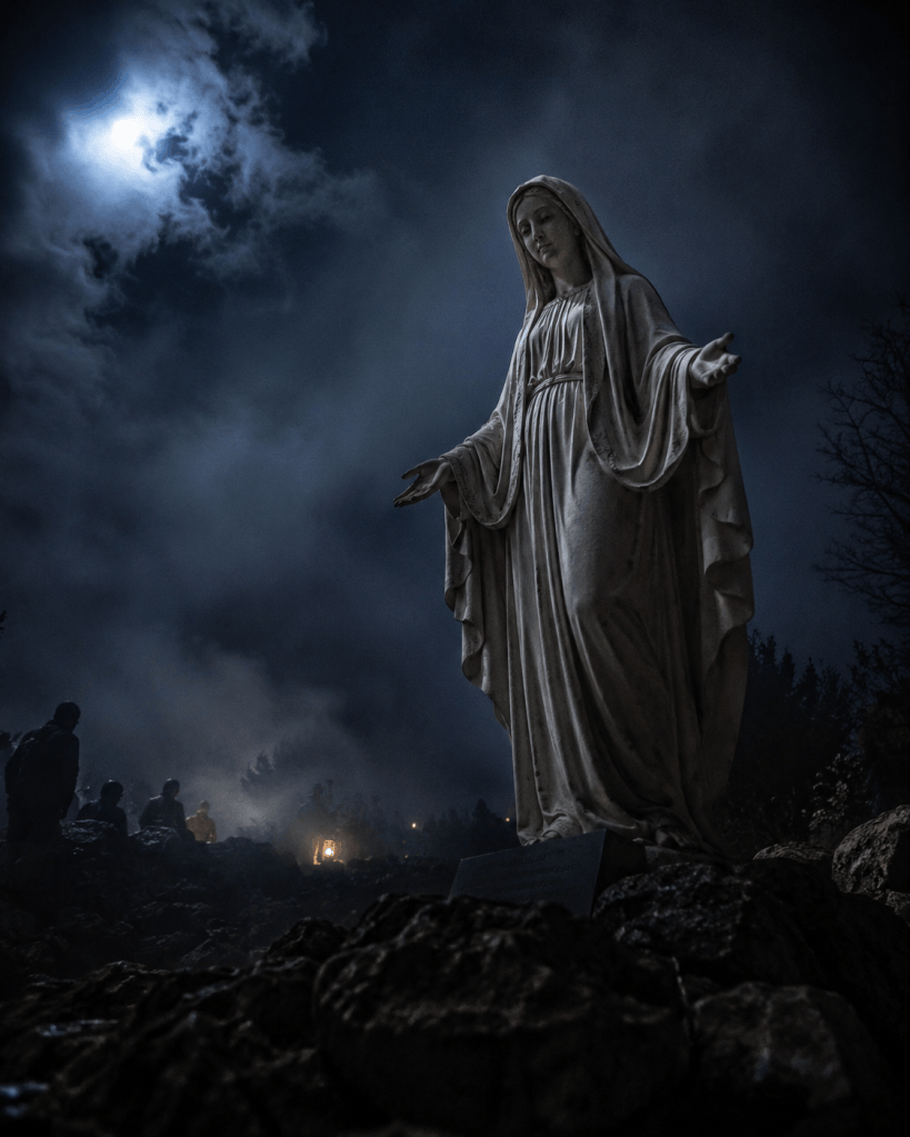 Virgin Mary image associated with Medjugorje